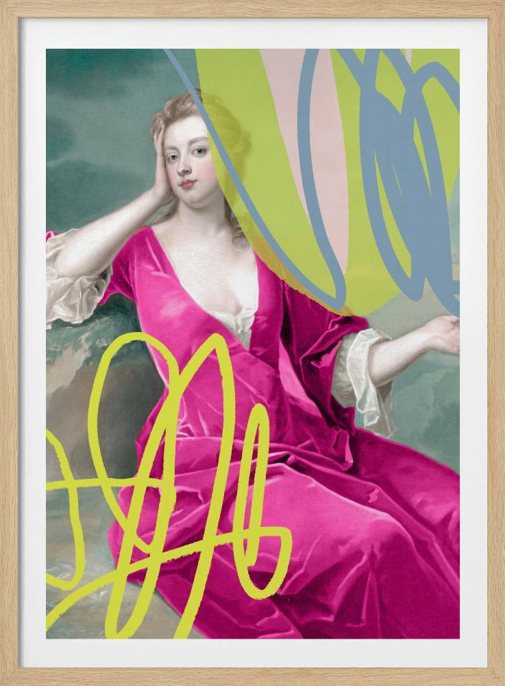 Abstrakt hertiginna | Poster