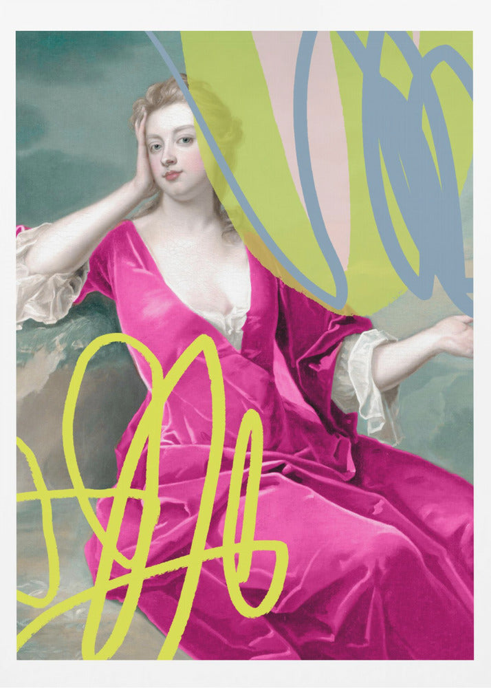 Abstrakt hertiginna | Poster