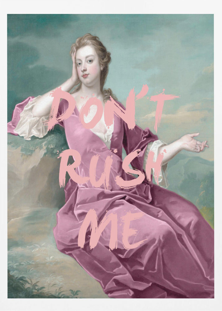 Dontrushmepink Ratio2x3 | Poster