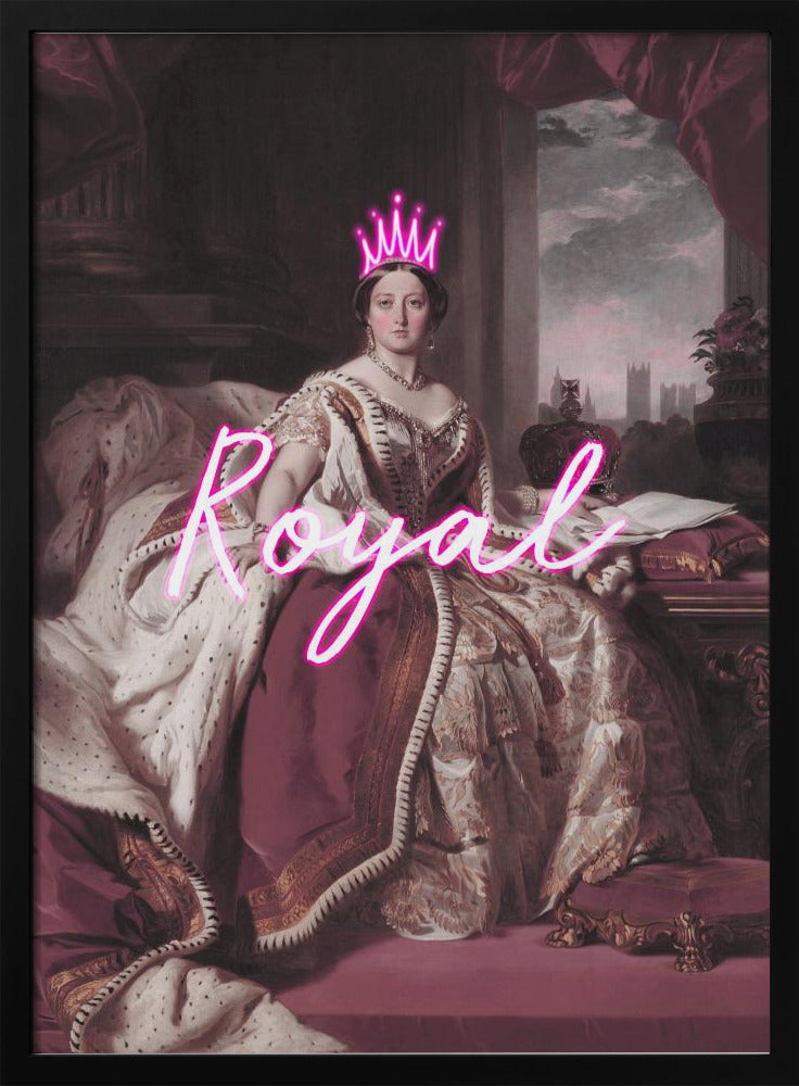 Queenvictorianeontext 2030 | Affisch