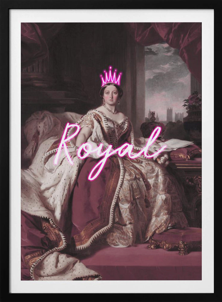 Queenvictorianeontext 2030 | Affisch