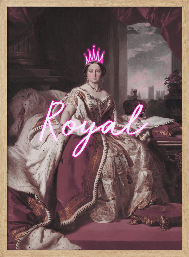 Queenvictorianeontext 2030 | Affisch