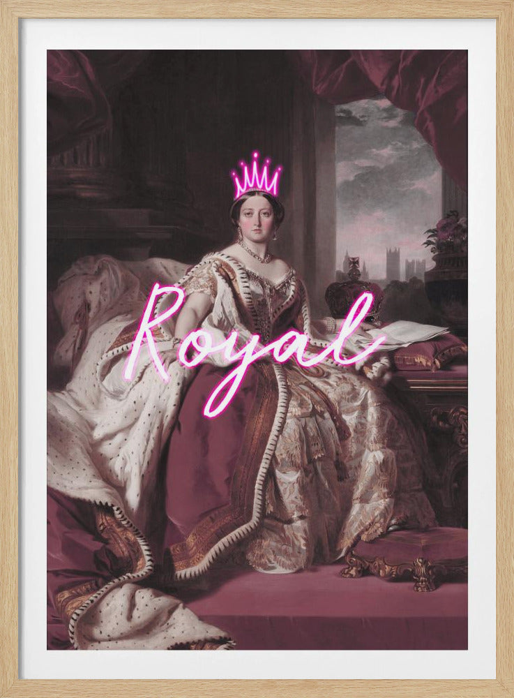 Queenvictorianeontext 2030 | Affisch