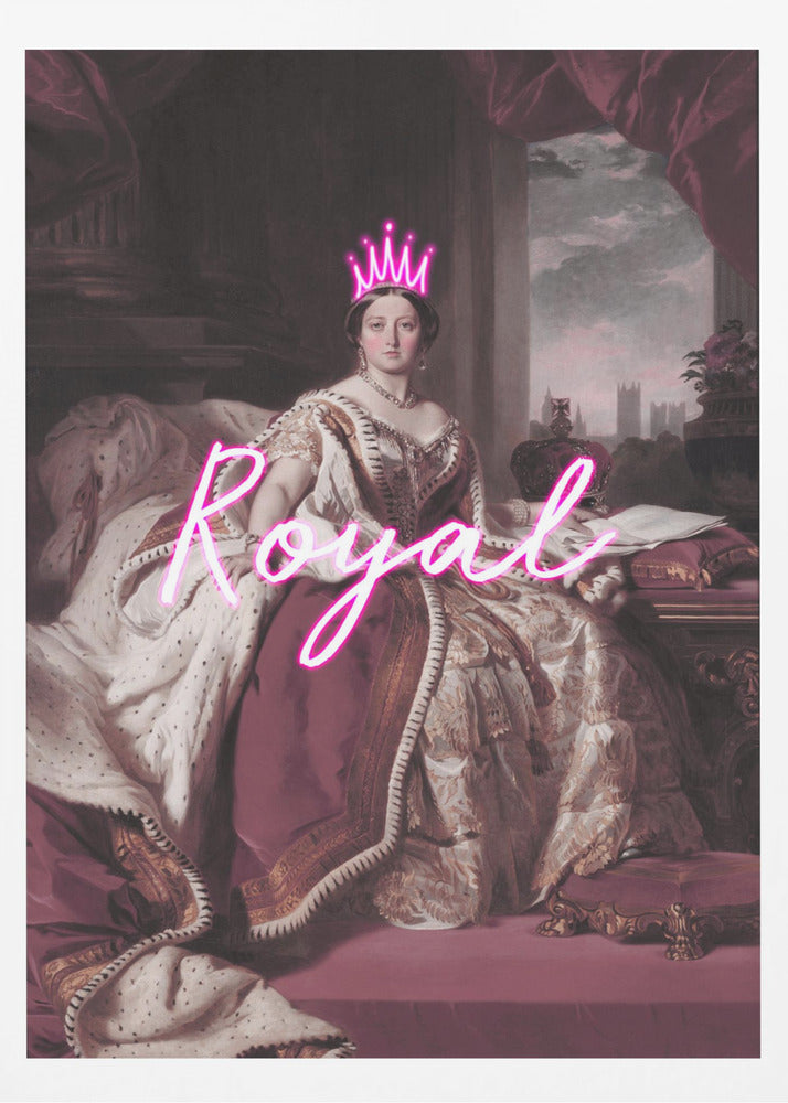 Queenvictorianeontext 2030 | Affisch