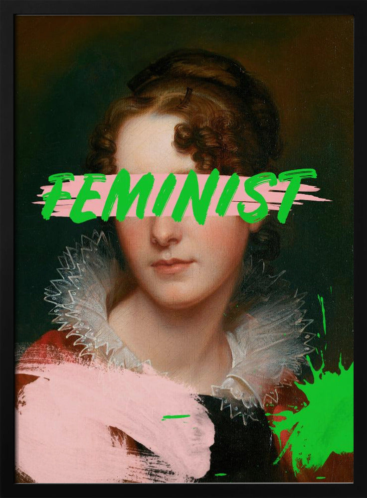 Feministiskt porträtt Ratioiso | Poster