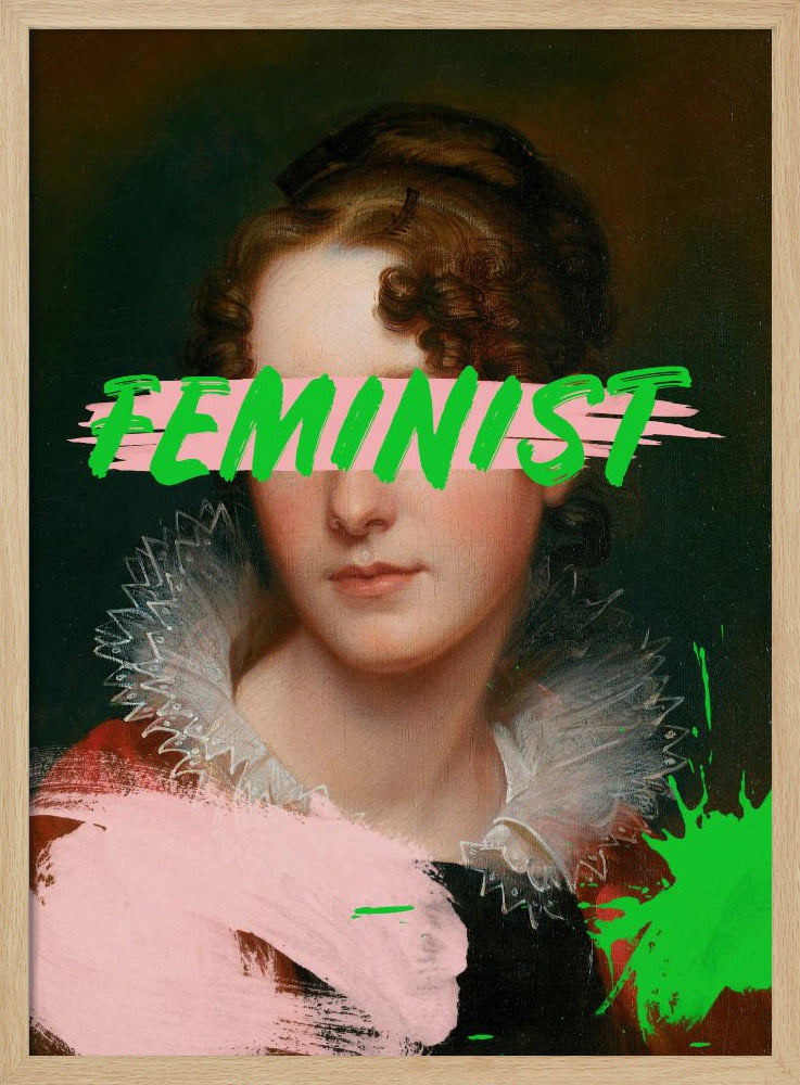 Feministiskt porträtt Ratioiso | Poster