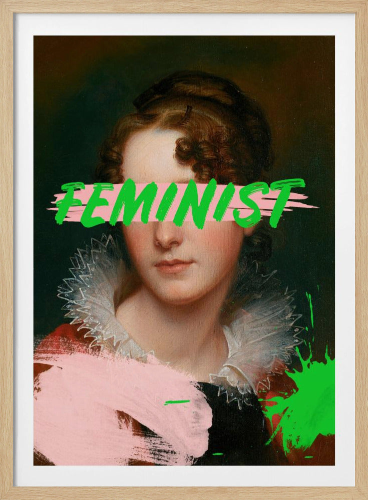Feministiskt porträtt Ratioiso | Poster
