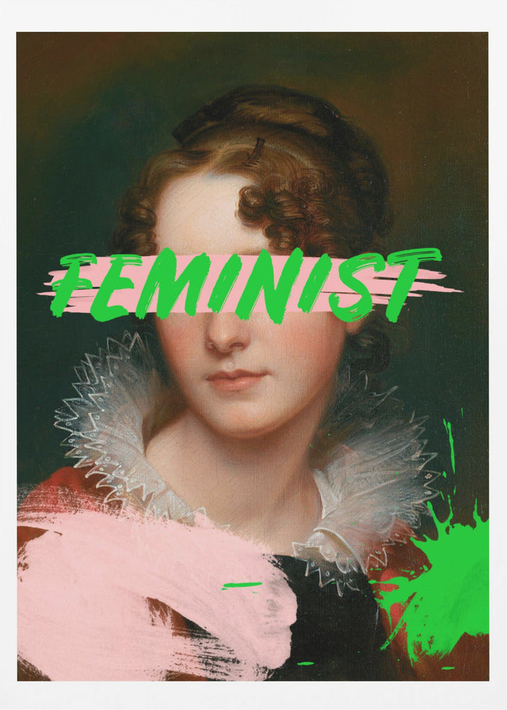 Feministiskt porträtt Ratioiso | Poster