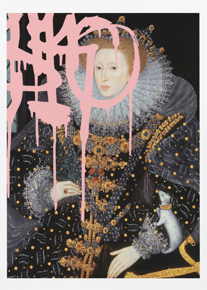 Elizabethpaintpink Ratio2x3 | Poster