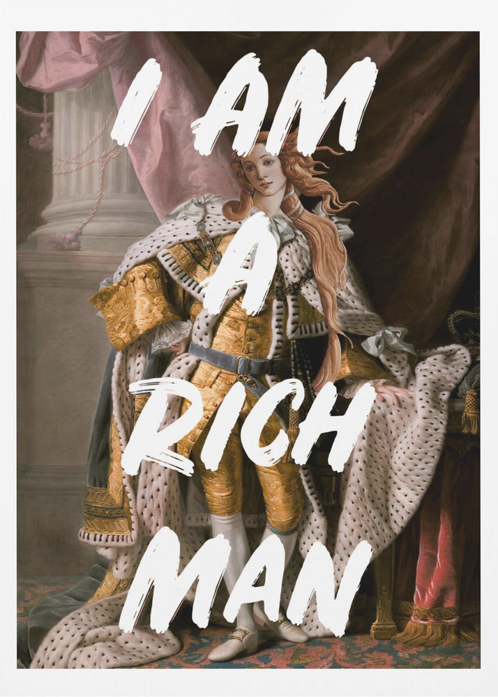 Richmanwhitetext Ratioiso | Affisch