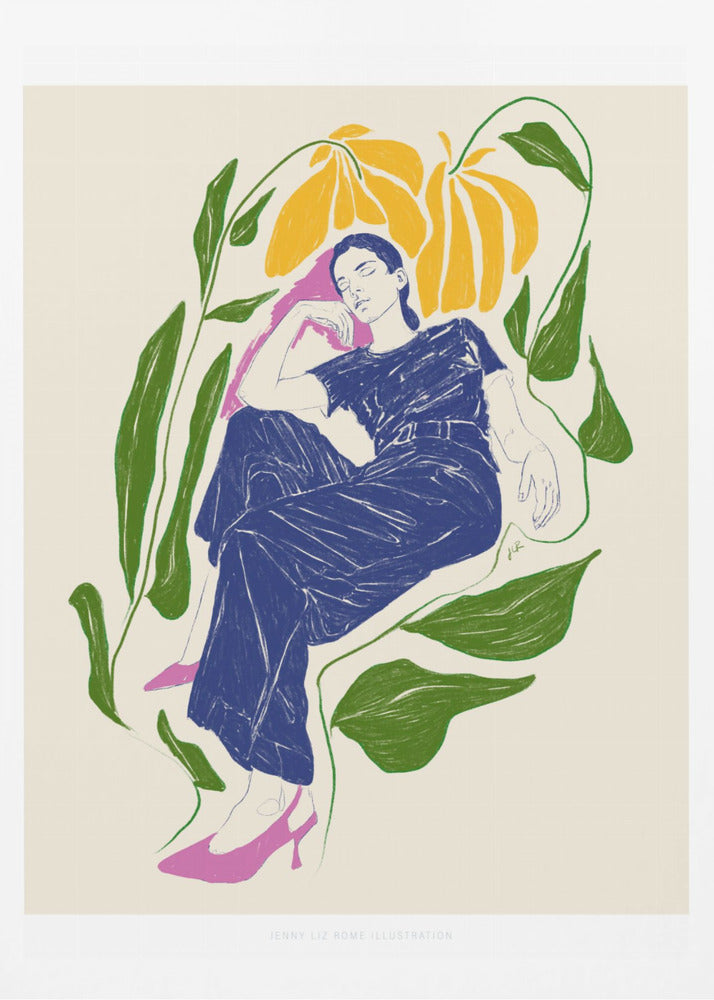 Jlr Tyst i trädgården | Poster