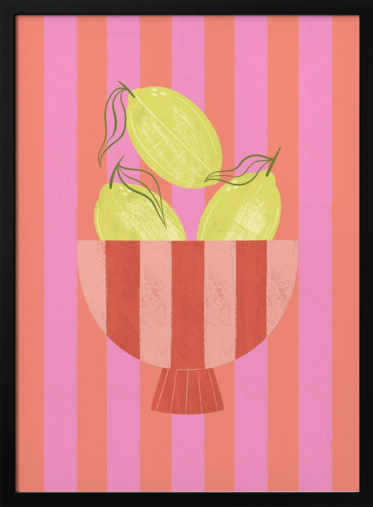 Skål med citroner | Poster