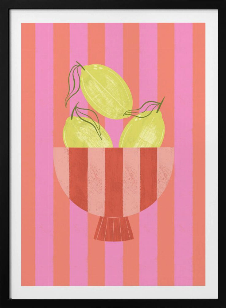Skål med citroner | Poster