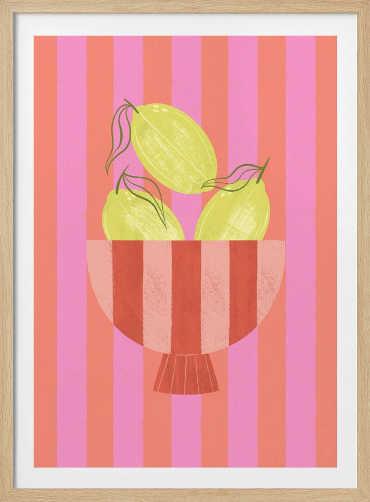 Skål med citroner | Poster