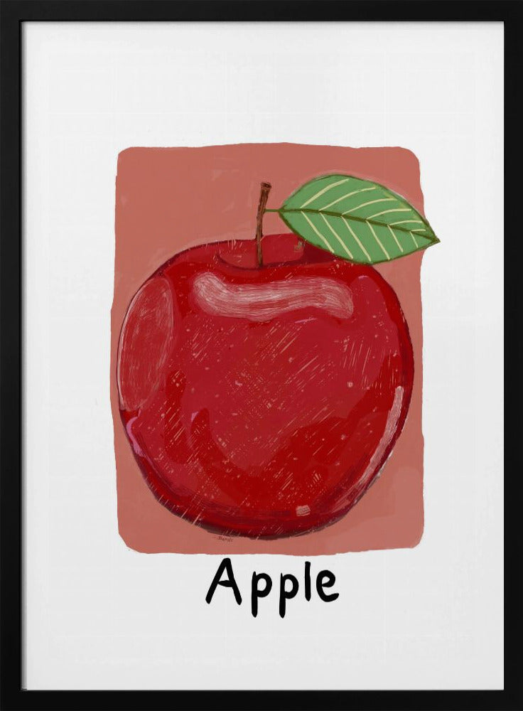 Rött äpple | Poster