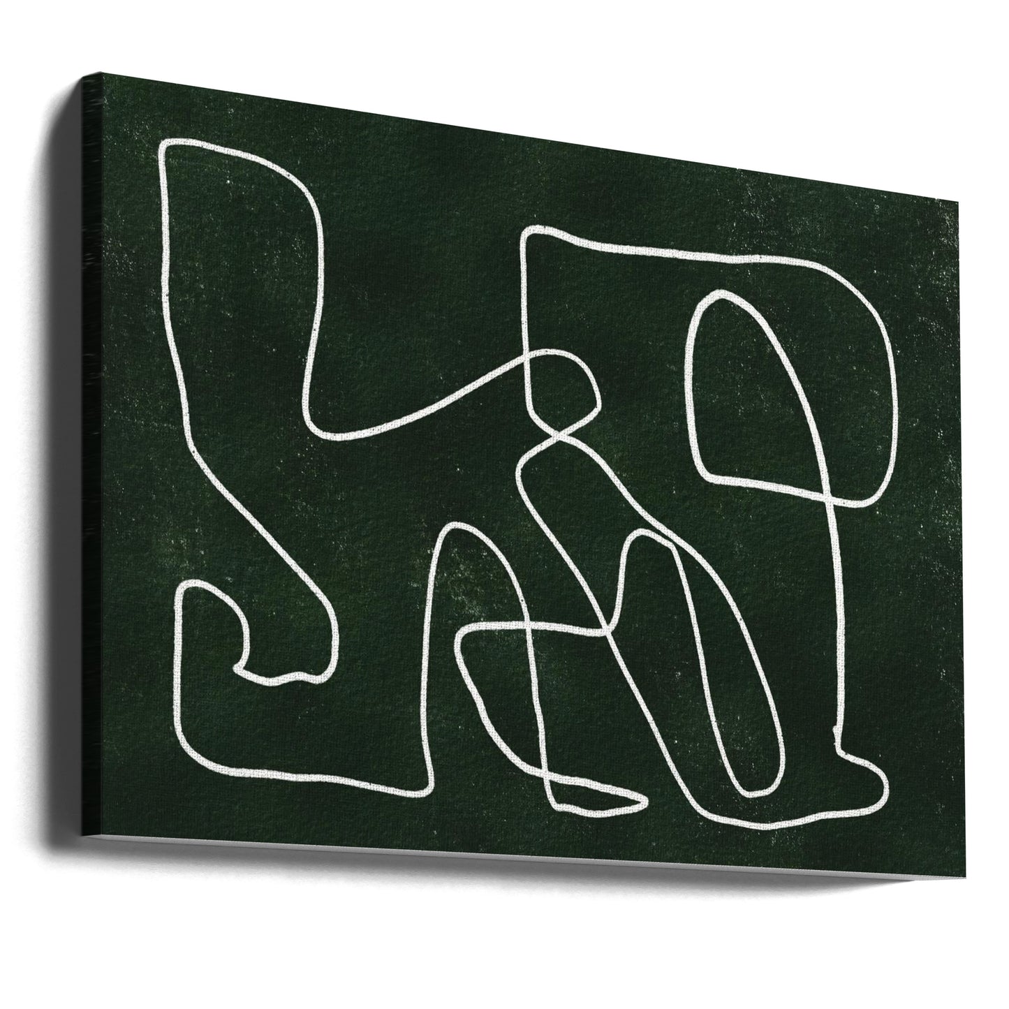 Scarabocchio verde | Stampe su Tela