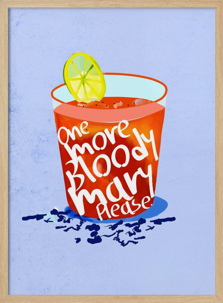 En Bloody Mary till, tack | Poster