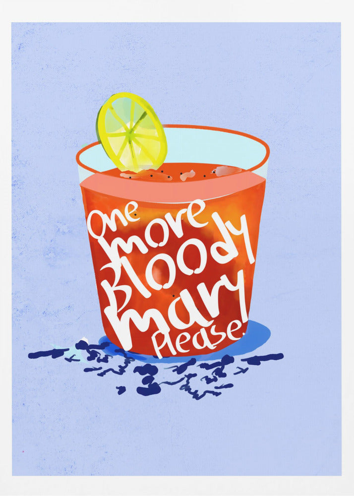 En Bloody Mary till, tack | Poster