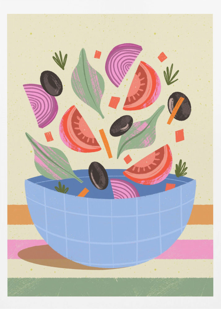 Blandad sallad | Poster