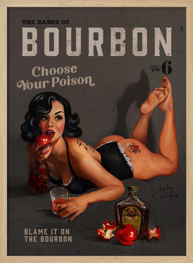 Babes of Bourbon Vol 6 Välj din giftiga sexiga pinuppa | Poster