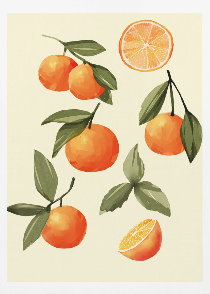 Apelsiner | Poster