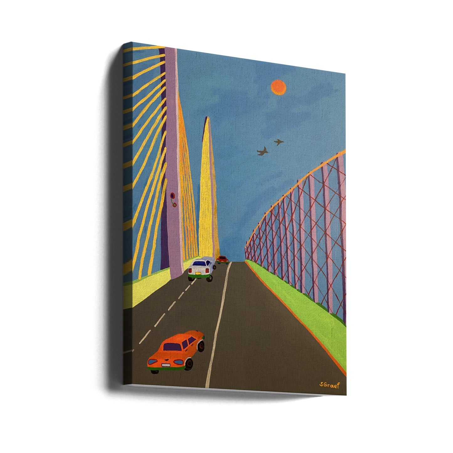 Körning över Sunshine Skyway-bron | Canvas