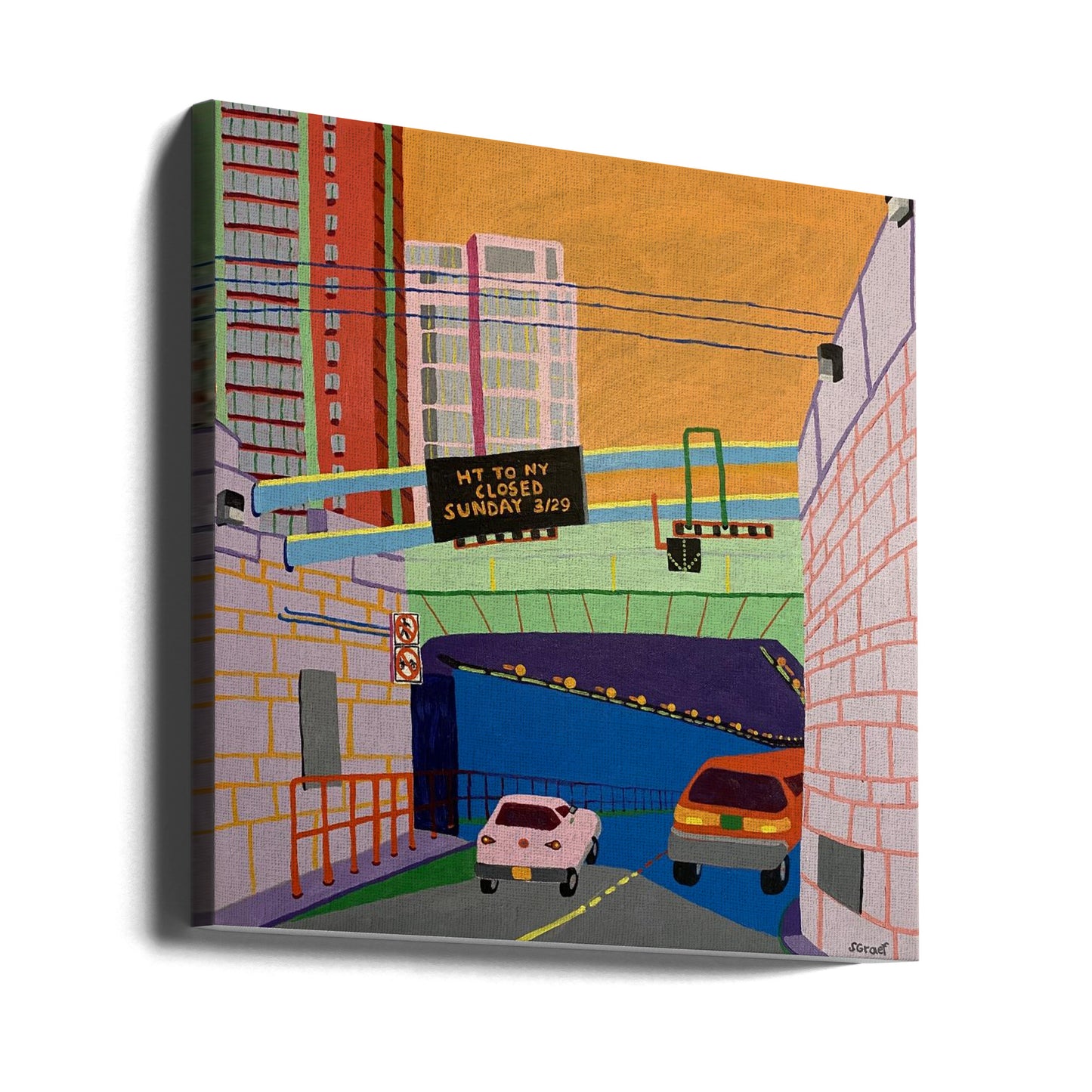 Hollandtunnelns ingång | Canvas