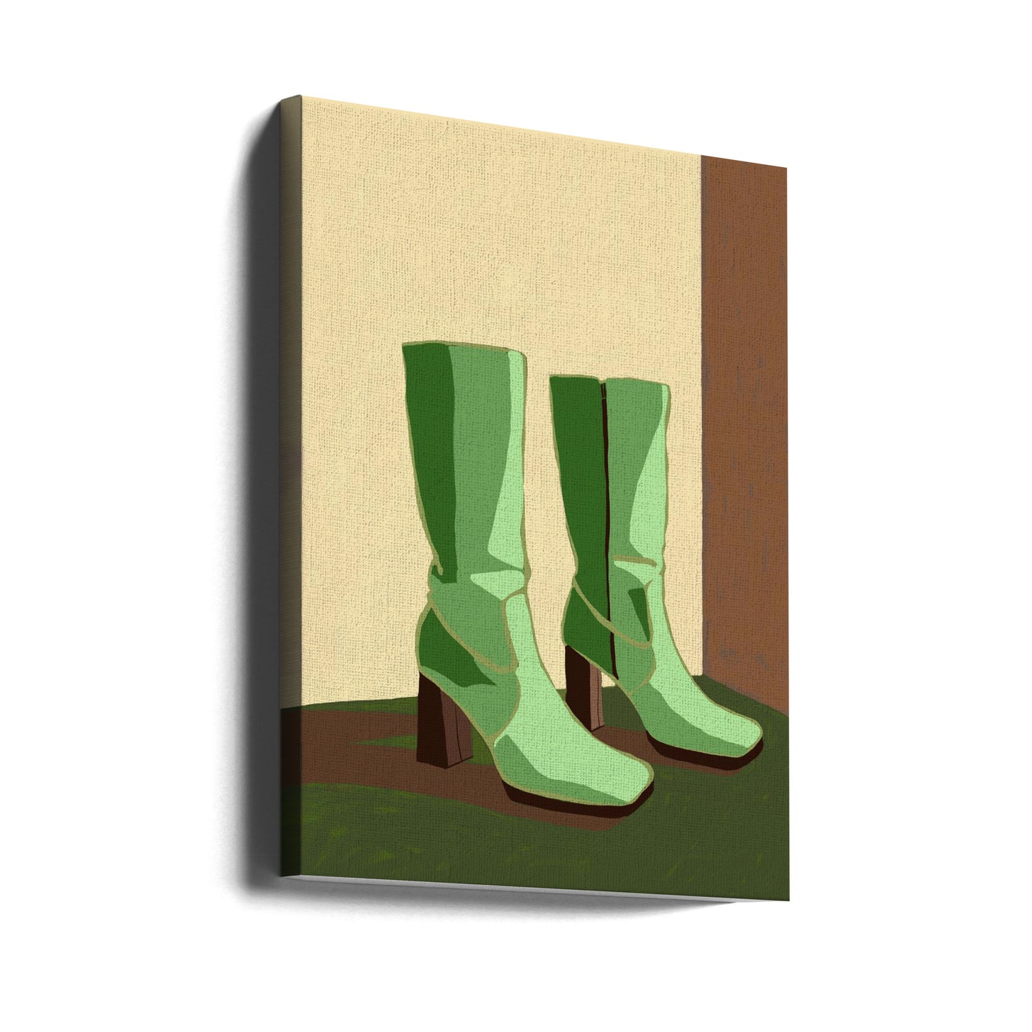 Gröna stövlar | Canvas
