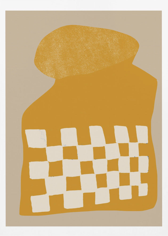 Gyllene rutig form | Poster