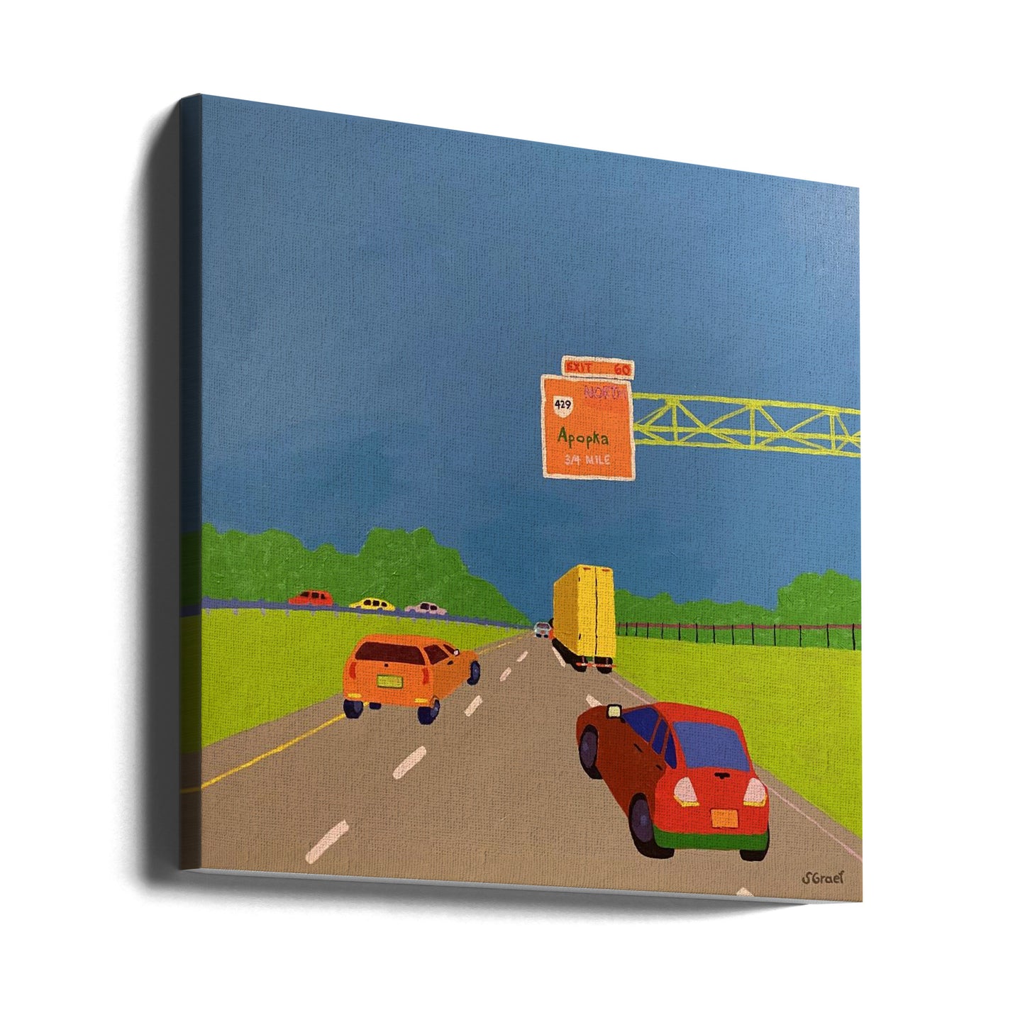 På väg till Orlando | Canvas