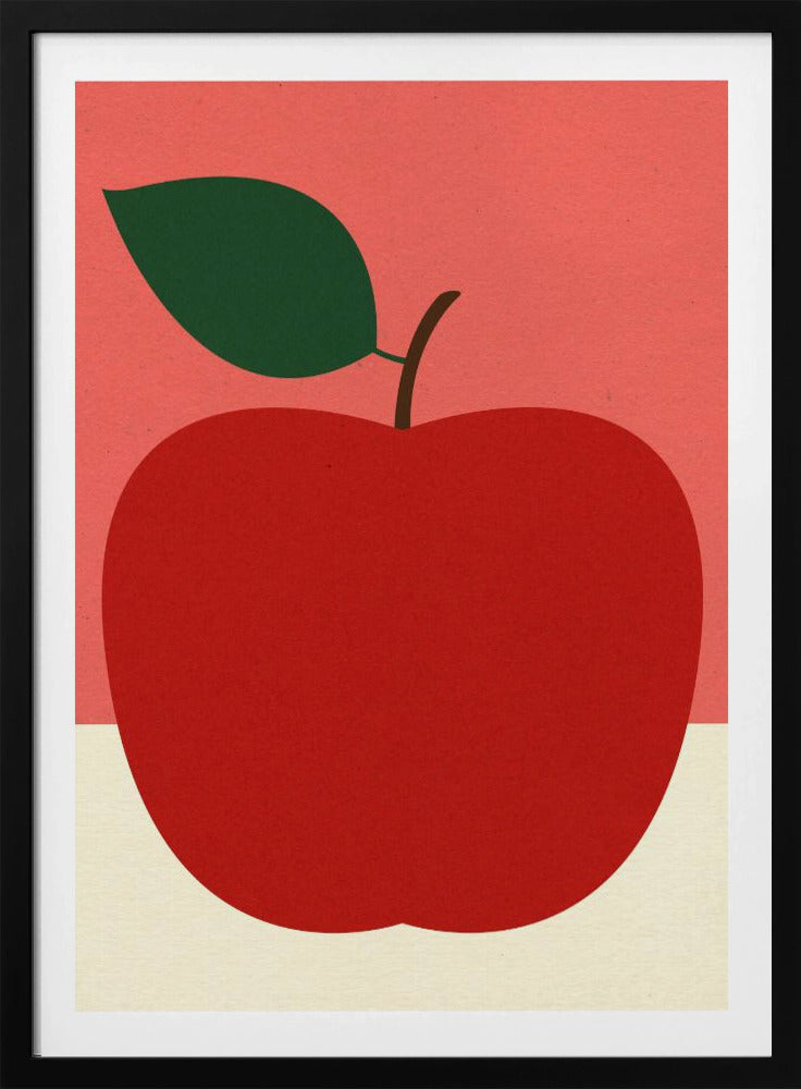 Rött äpple | Poster