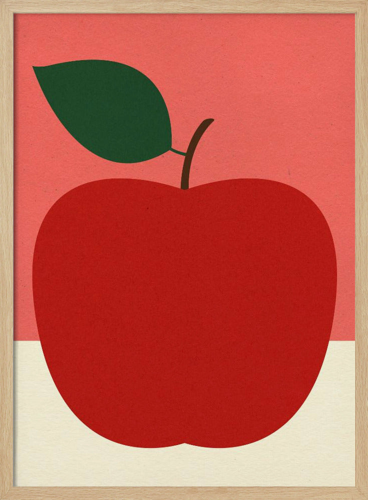 Rött äpple | Poster