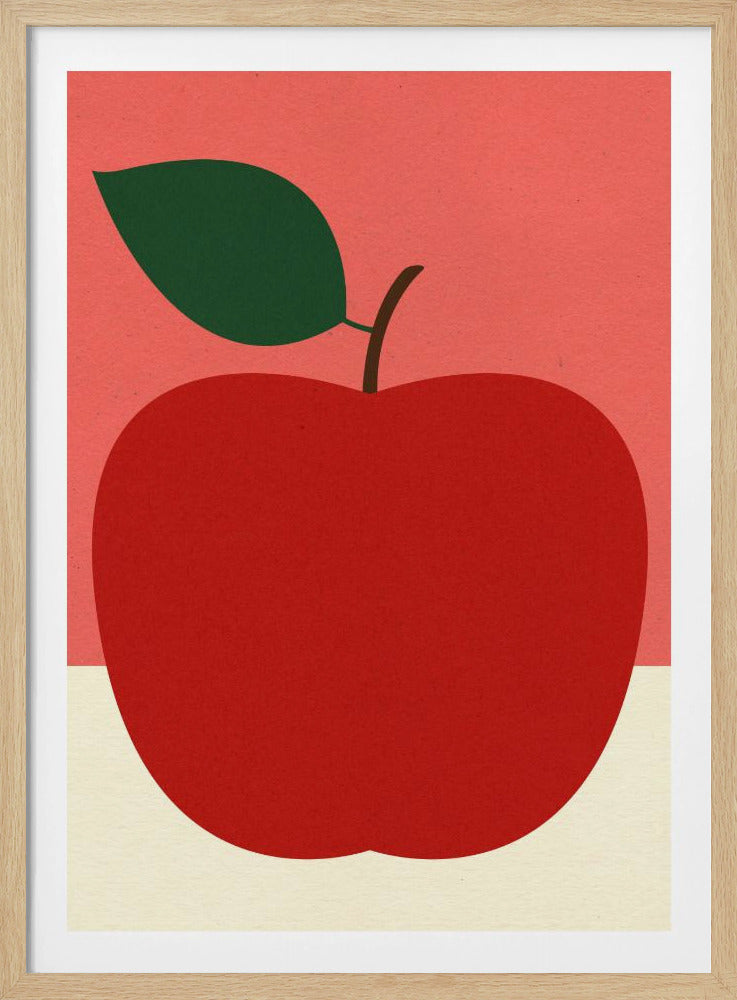 Rött äpple | Poster