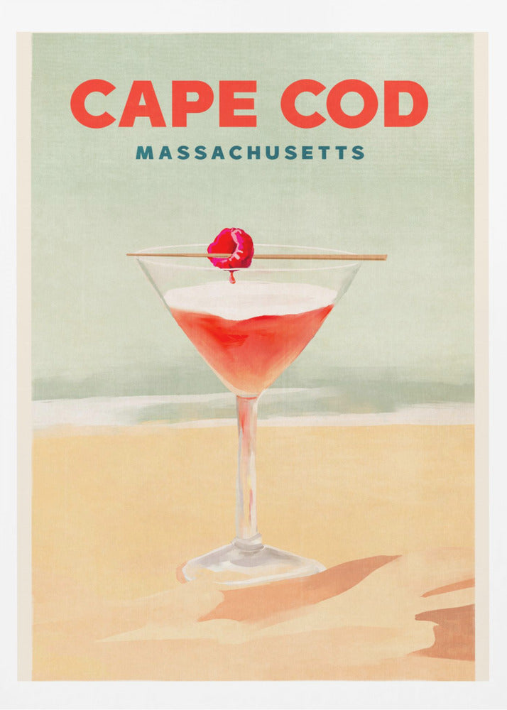 Cape Cod Cocktail Tall Poster | Poster