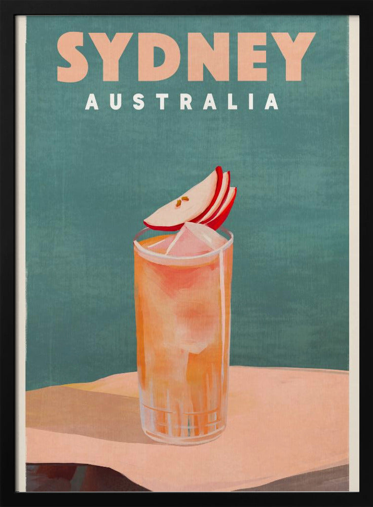 Sydney Australien Cocktailbardekor | Poster