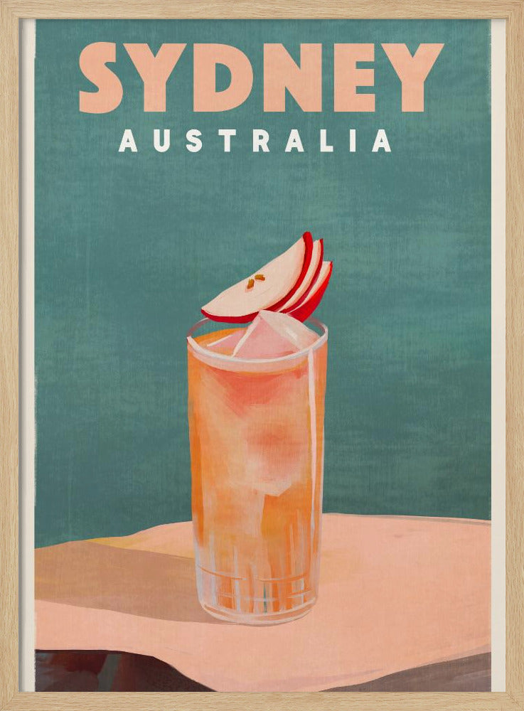 Sydney Australien Cocktailbardekor | Poster