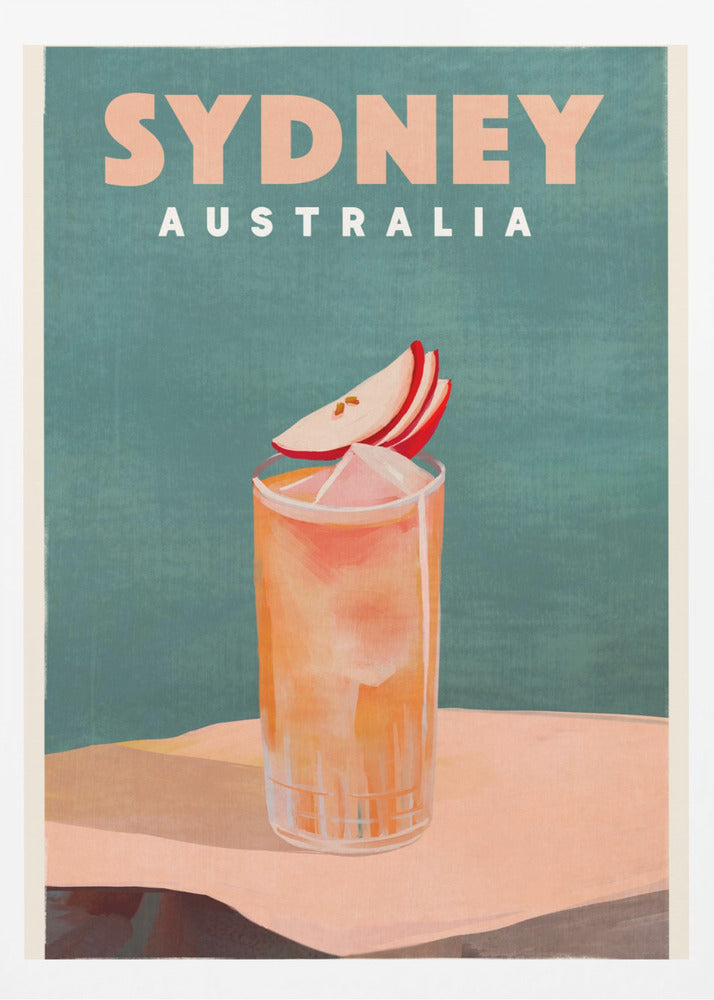 Sydney Australien Cocktailbardekor | Poster