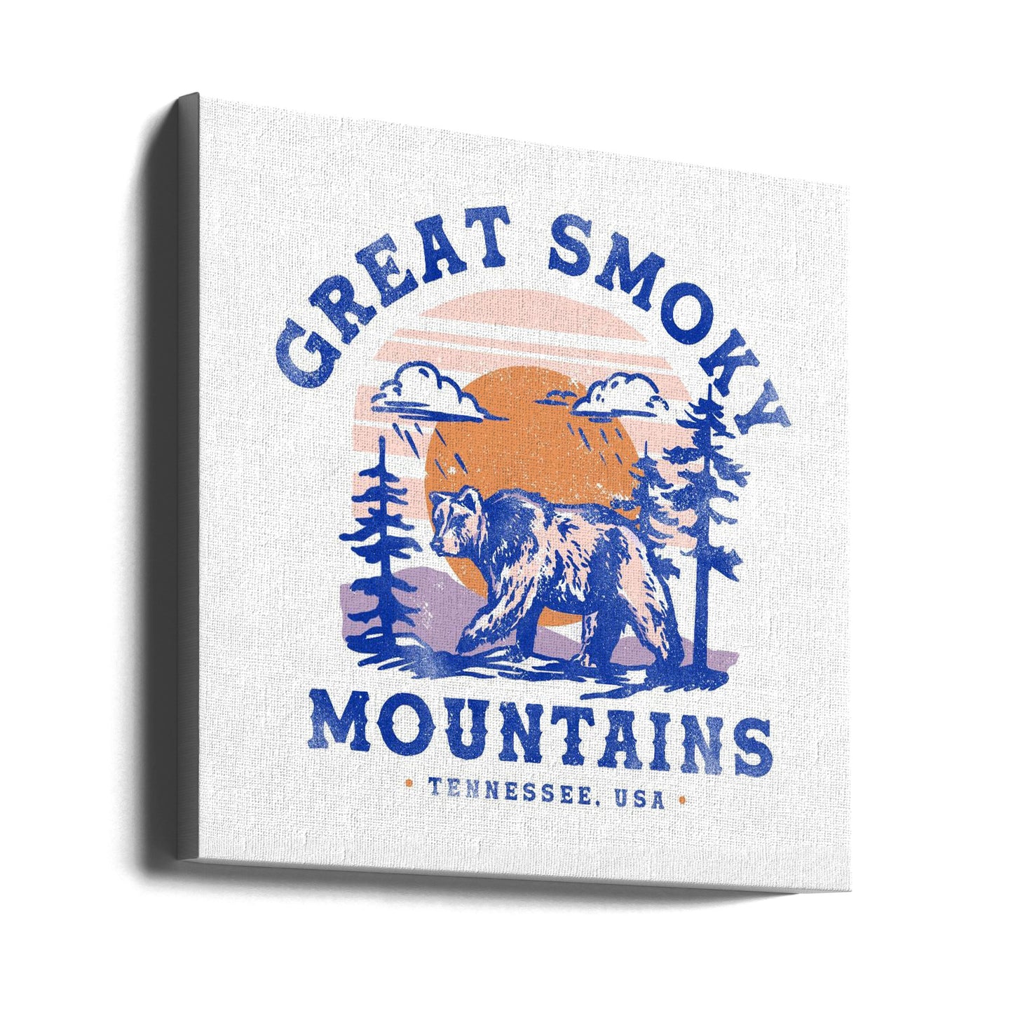Great Smoky Mountains nationalpark Tennessee | Canvastavla