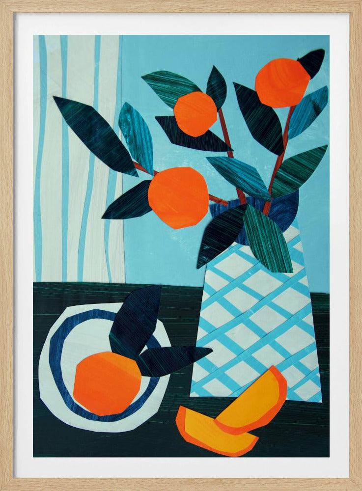 Citrusmorgonstilleben | Poster