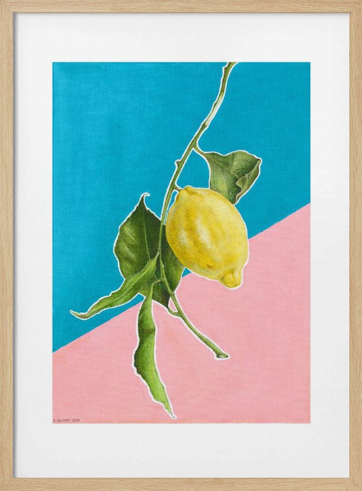 Ljus citron | Poster