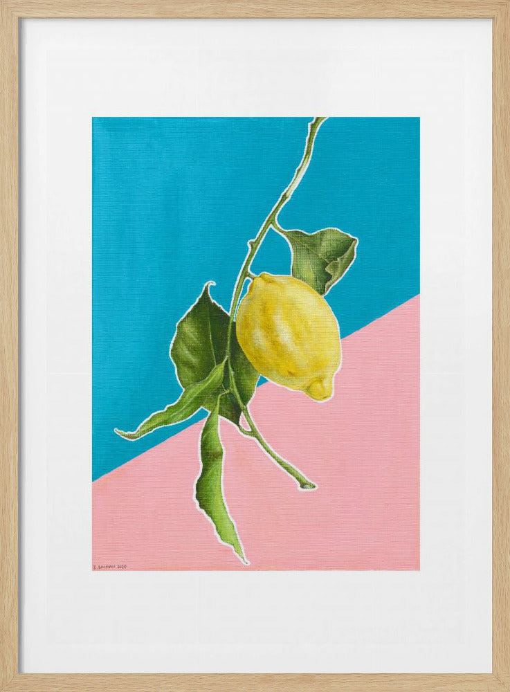 Ljus citron | Poster