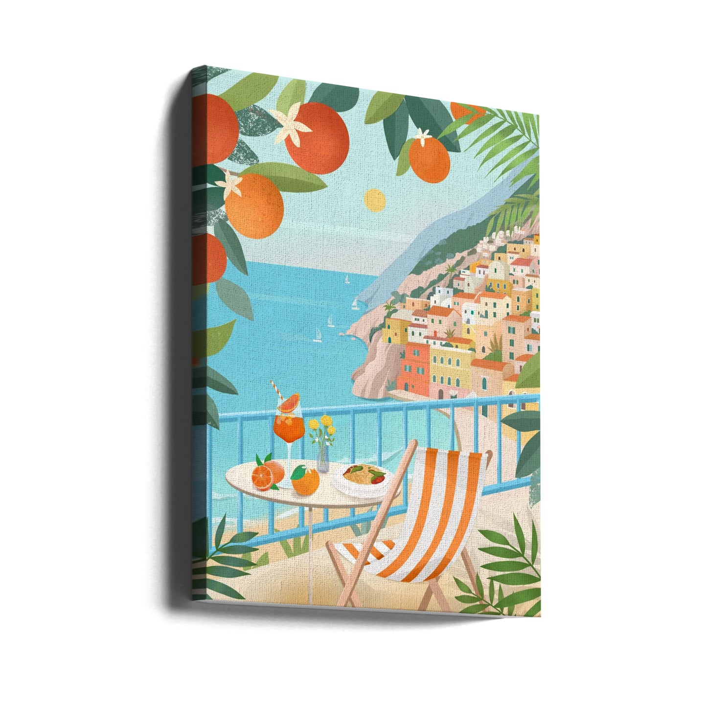 Italiensk sommar | Canvastavla