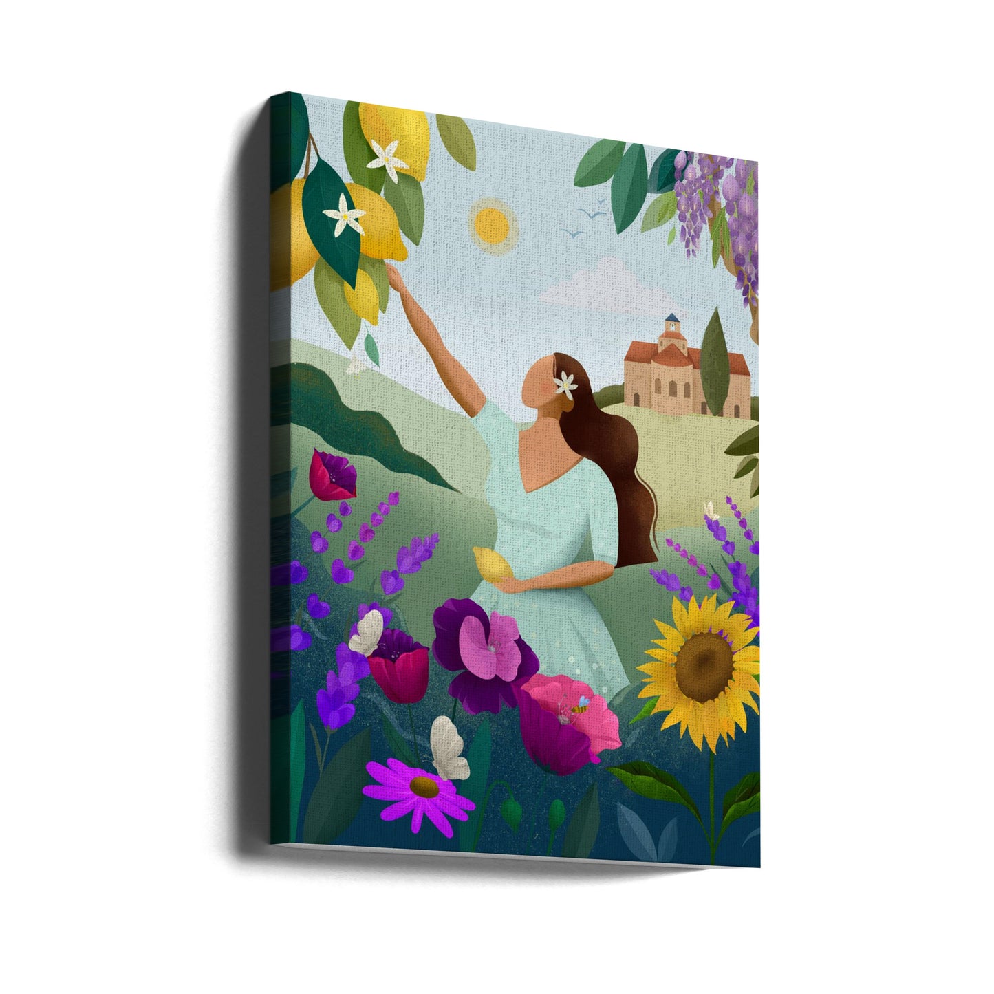 Sommar i Provence | Canvastavla