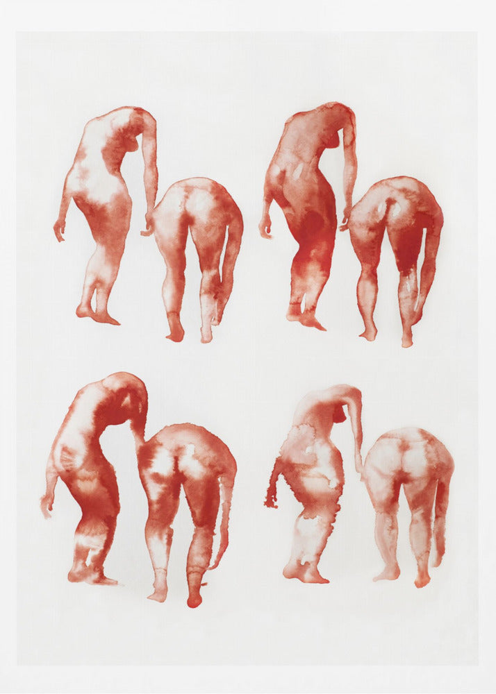Figure Motion Study 2x4 | Poster