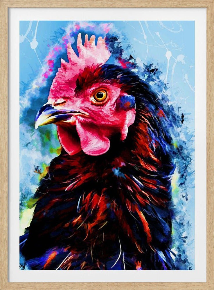 Djurtupp akvarell djurkonst | Poster
