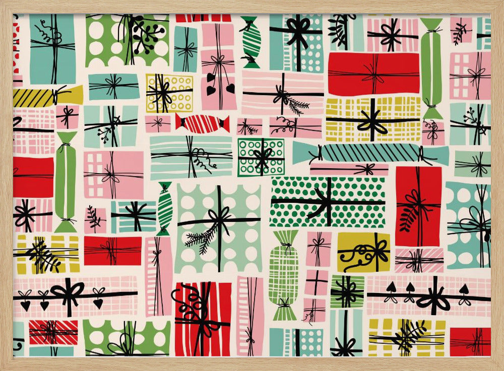 Favorite gift wrapped pattern | Poster