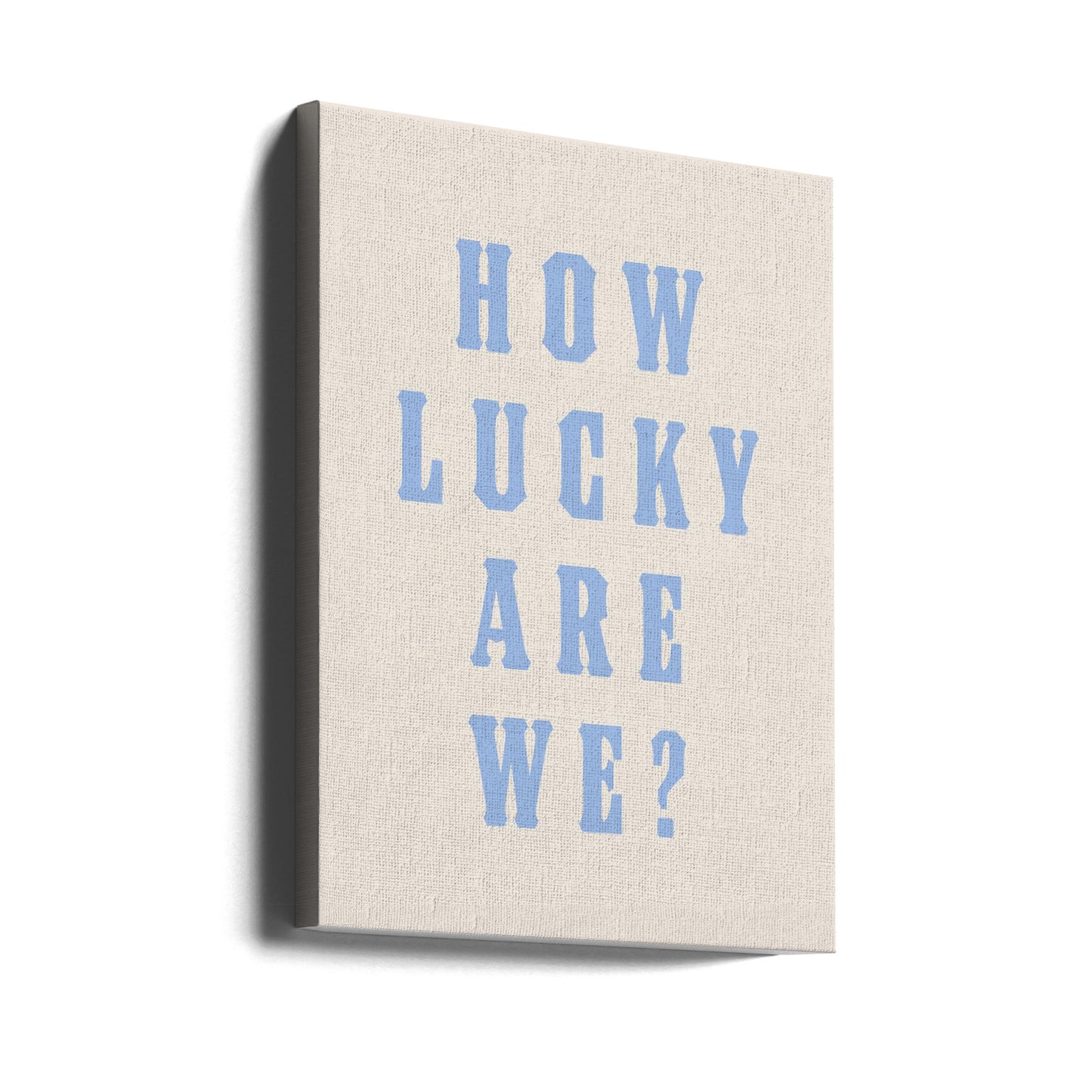 Hur lyckligt lottade har vi? | Canvas