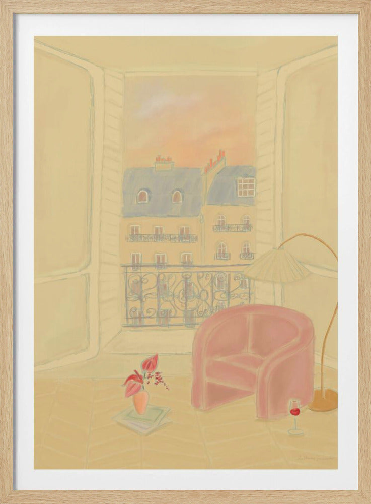 Mysig lägenhet i Paris | Poster