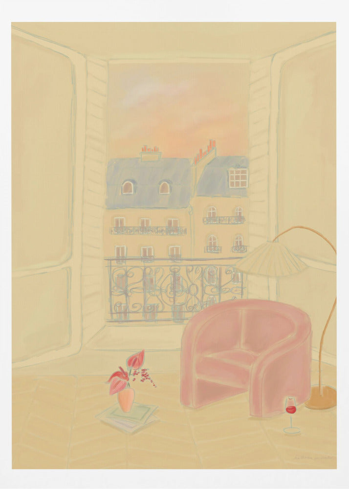 Mysig lägenhet i Paris | Poster