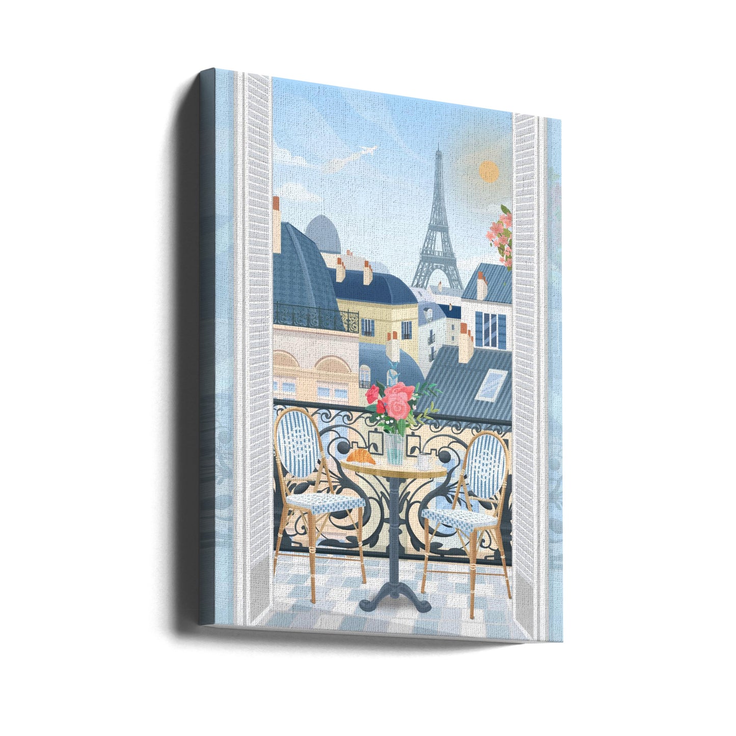 Paris Terrace | Canvastavla